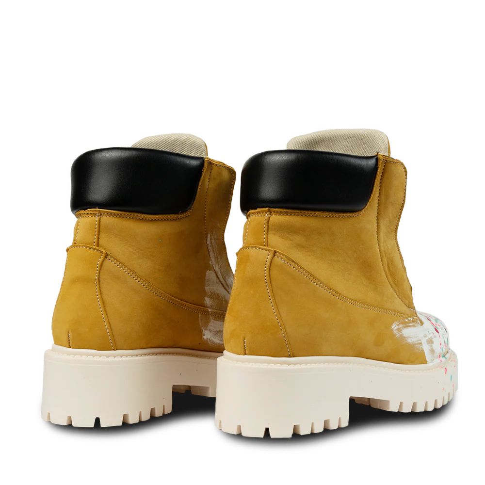 STARBOOT – Beige Handmade Nabuk - Image 3