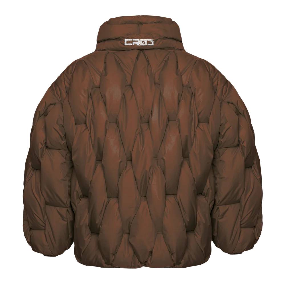 GLACIER PUFFER – Bronze Weave - Image 3