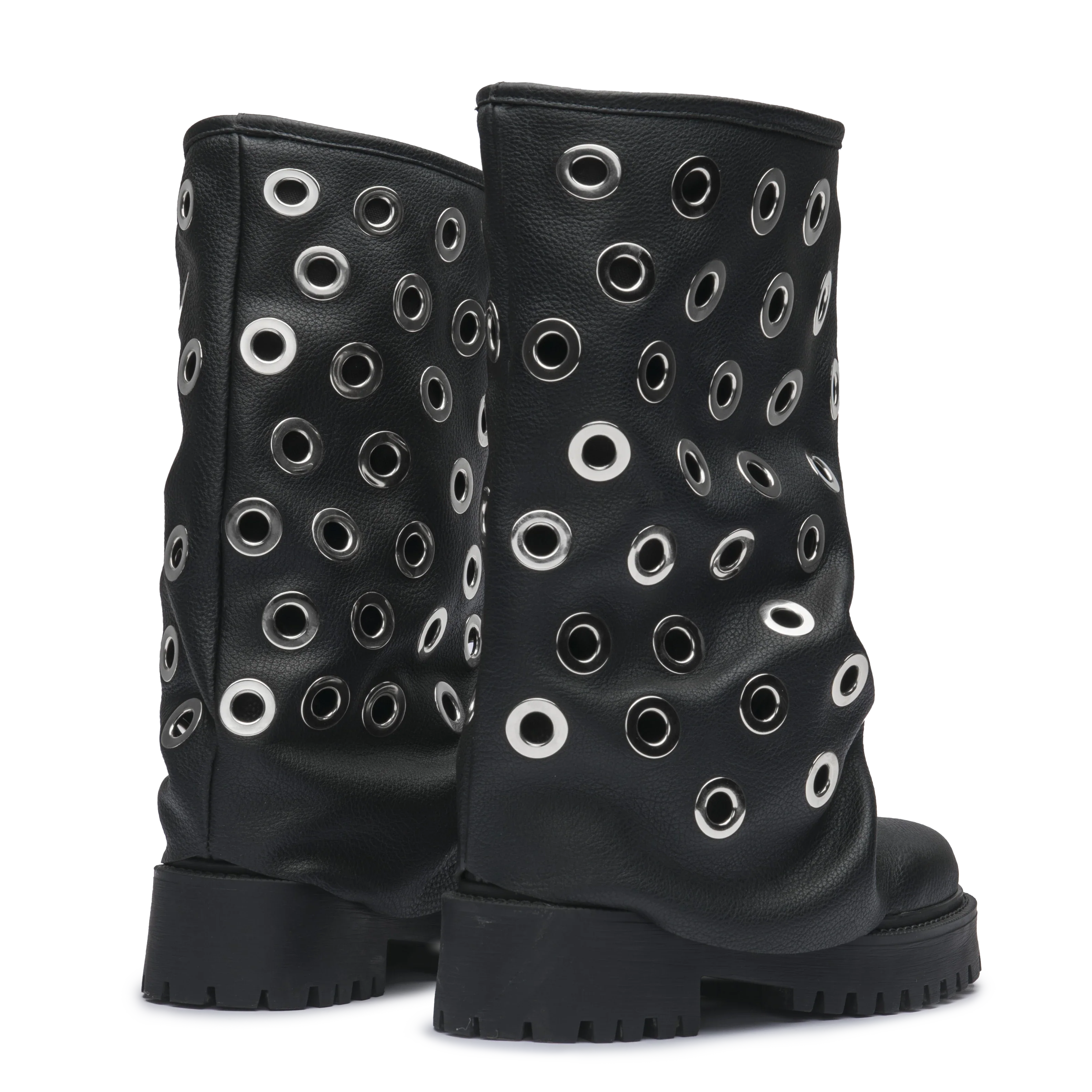 CHUNKY – Black Silver Giant Eyelets Edition - Image 3