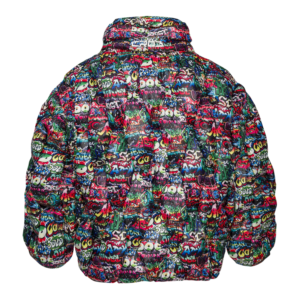 GLACIER PUFFER – Fantasy Weave - Image 3
