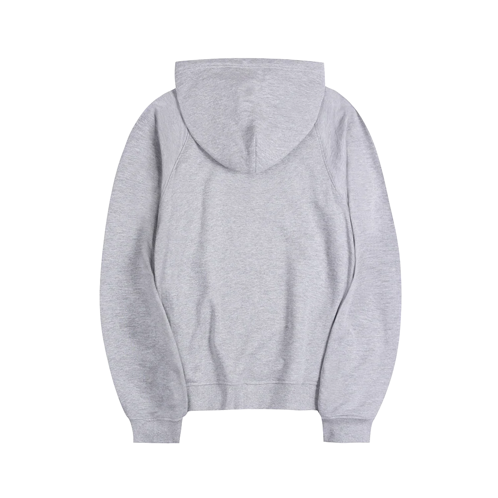 "CR03" Melange Grey Hoodie - Image 4