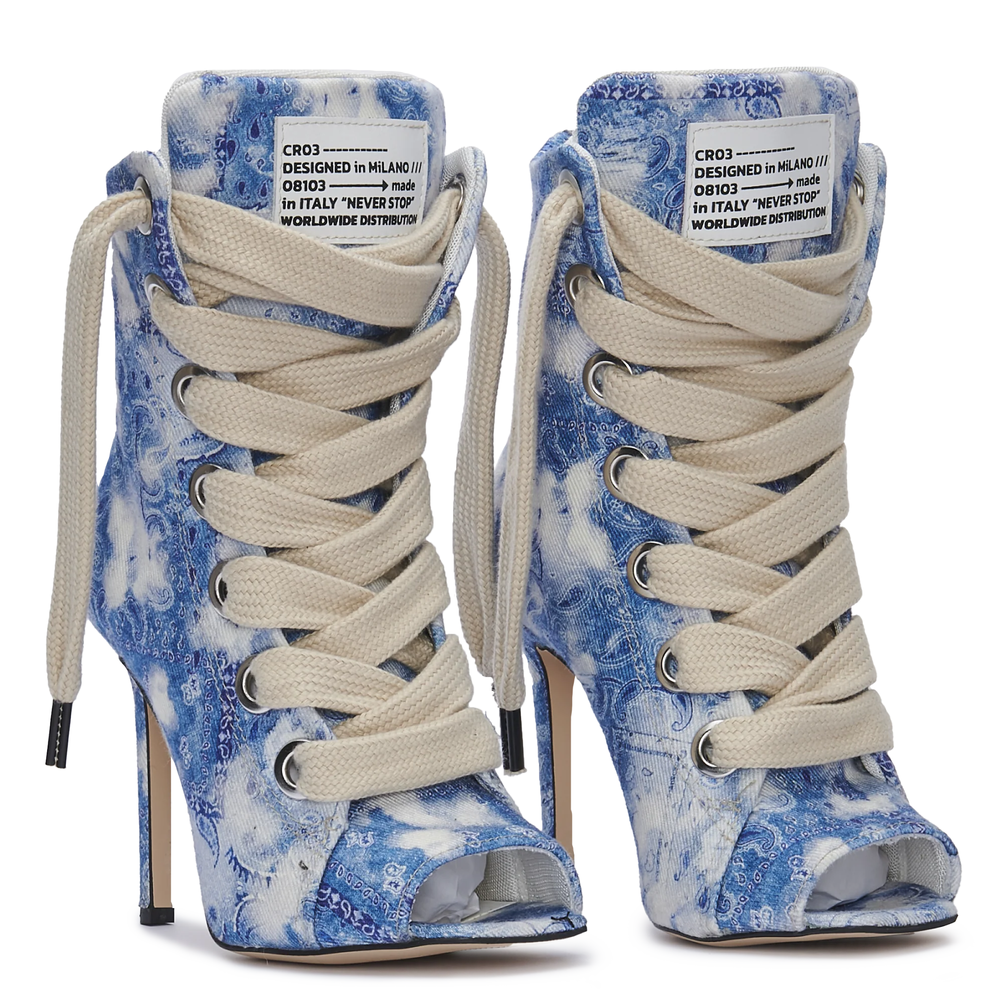 RUSH – Blue Bandana Denim - Image 2