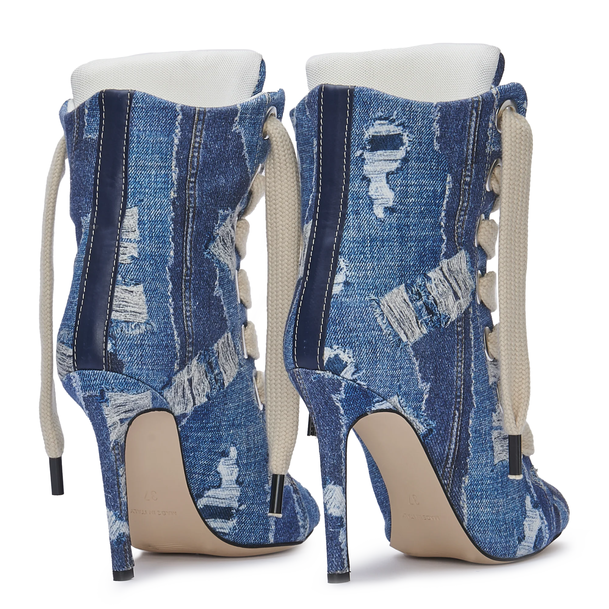 RUSH – Distressed Print Denim - Image 2
