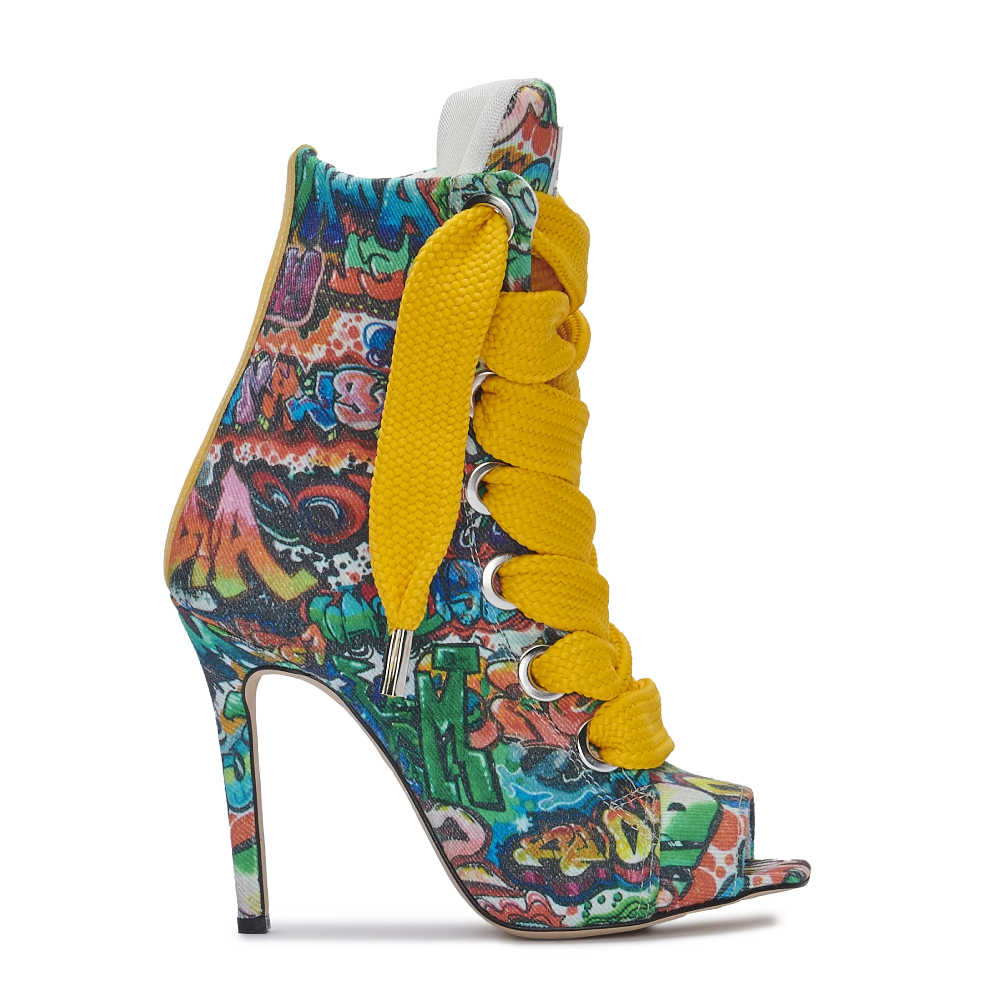 RUSH – Graffiti Print Denim