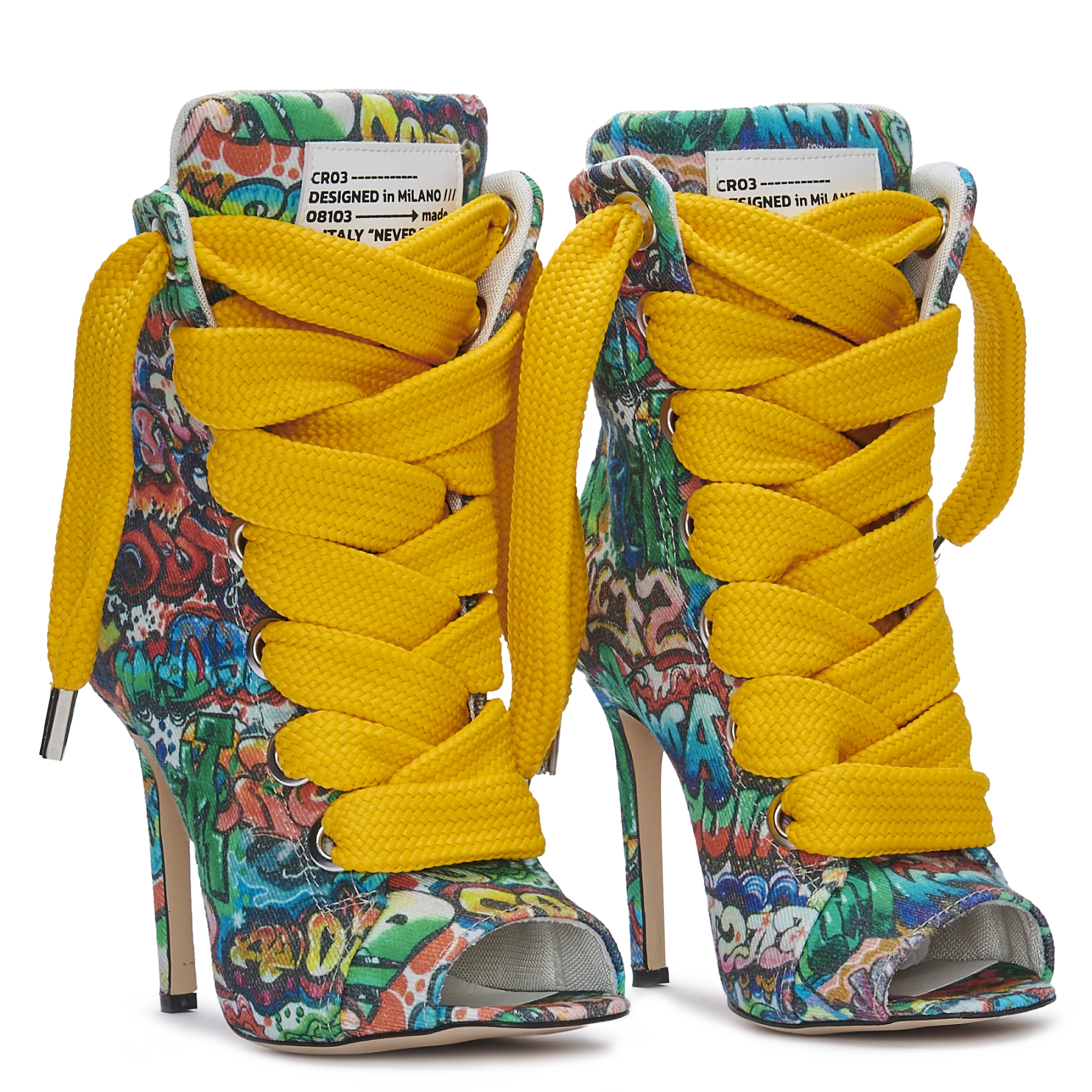 RUSH – Graffiti Print Denim - Image 2