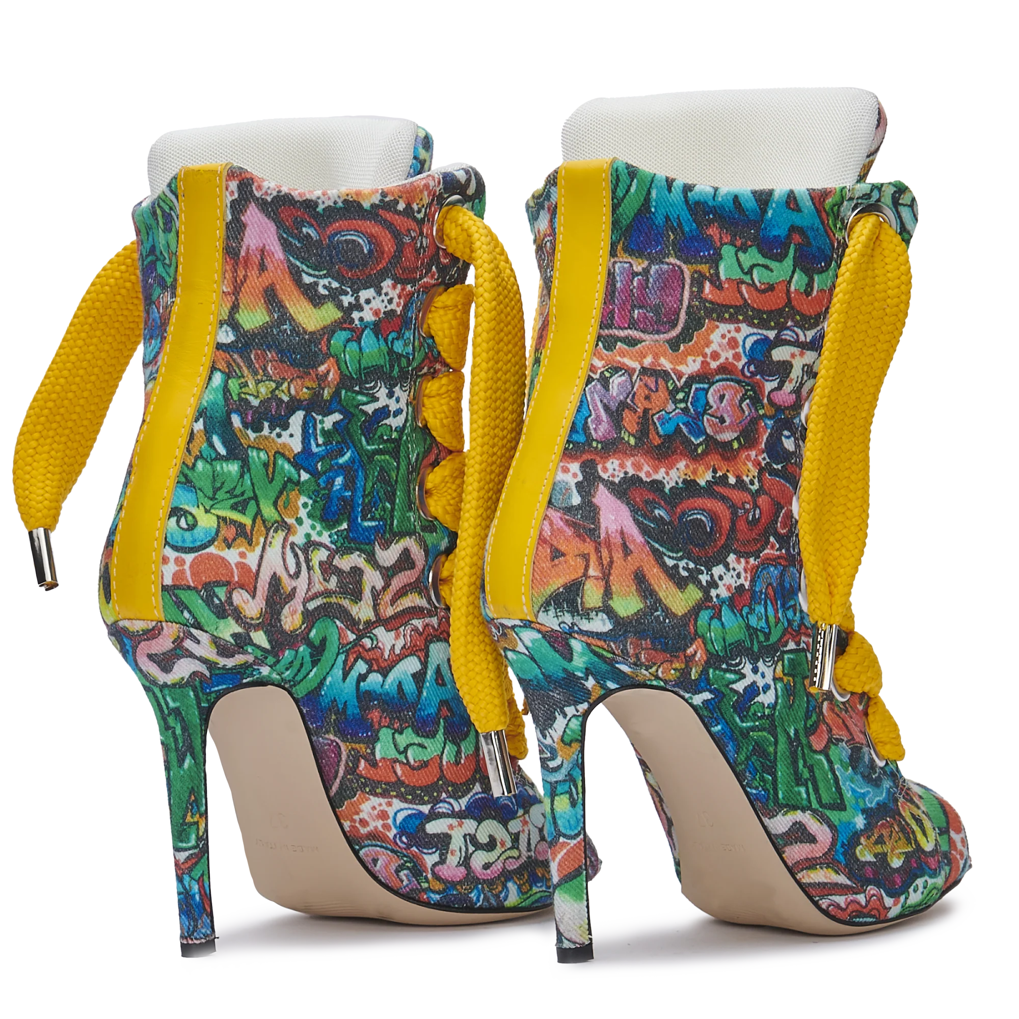 RUSH – Graffiti Print Denim - Image 3