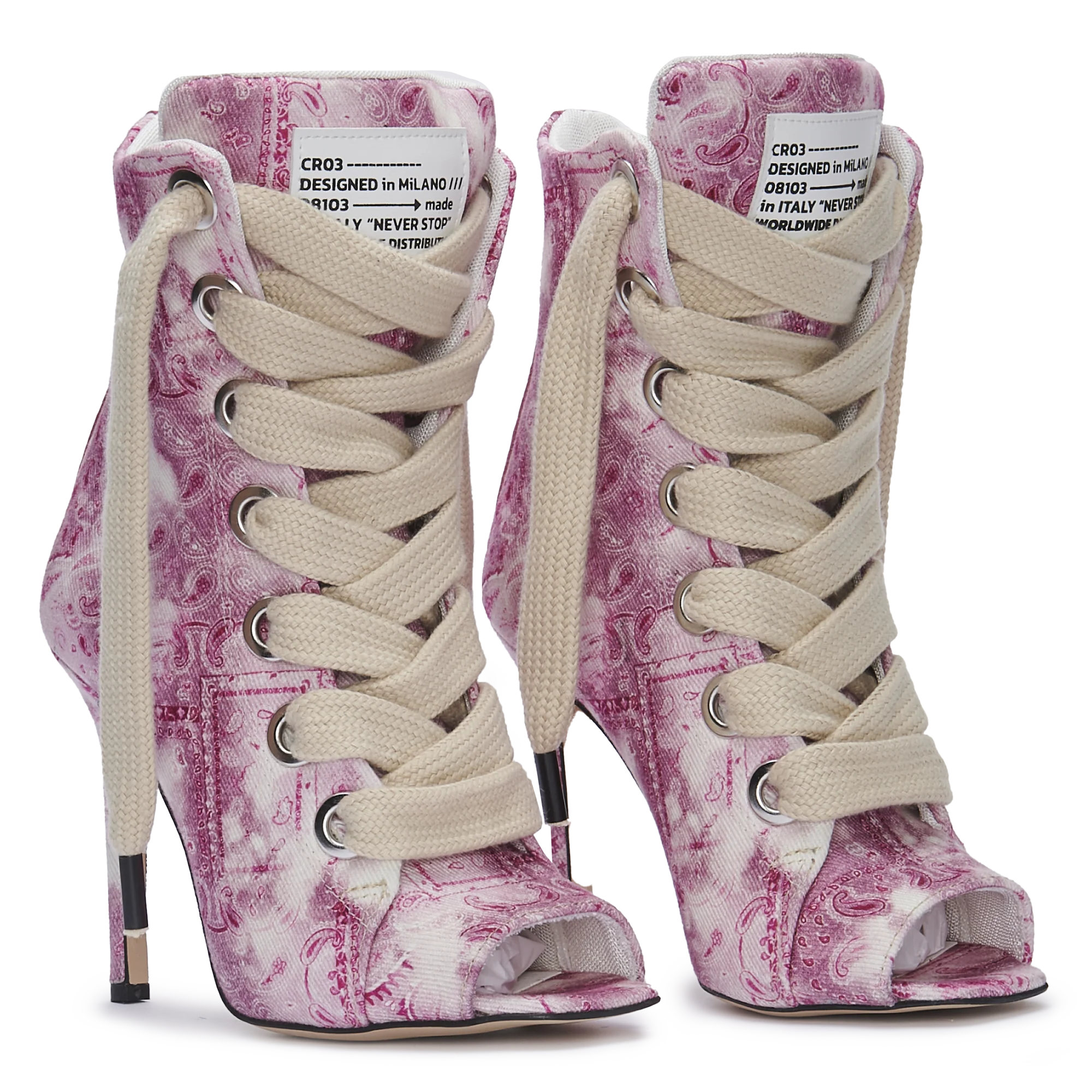 RUSH – Pink Bandana Denim - Image 2