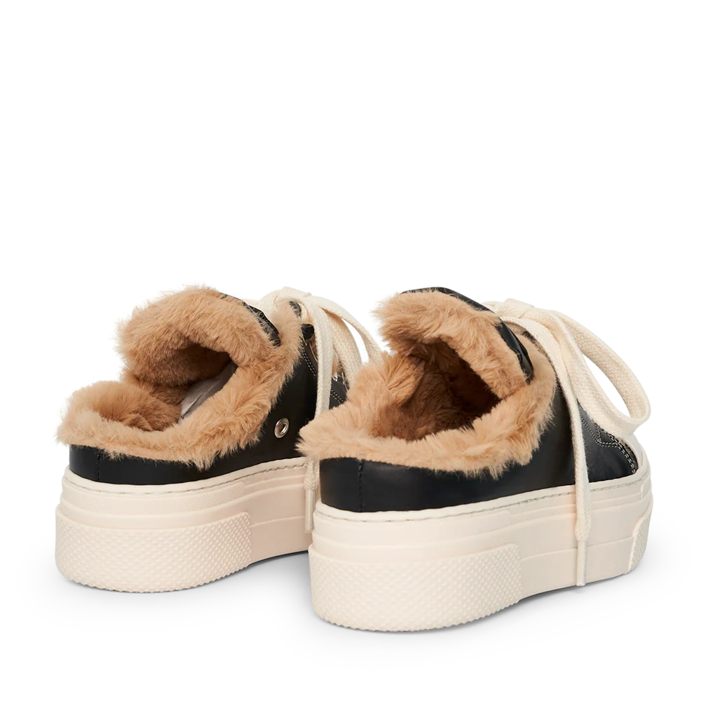 CALIPSO SABOT – Fur Black Sabot - Image 3