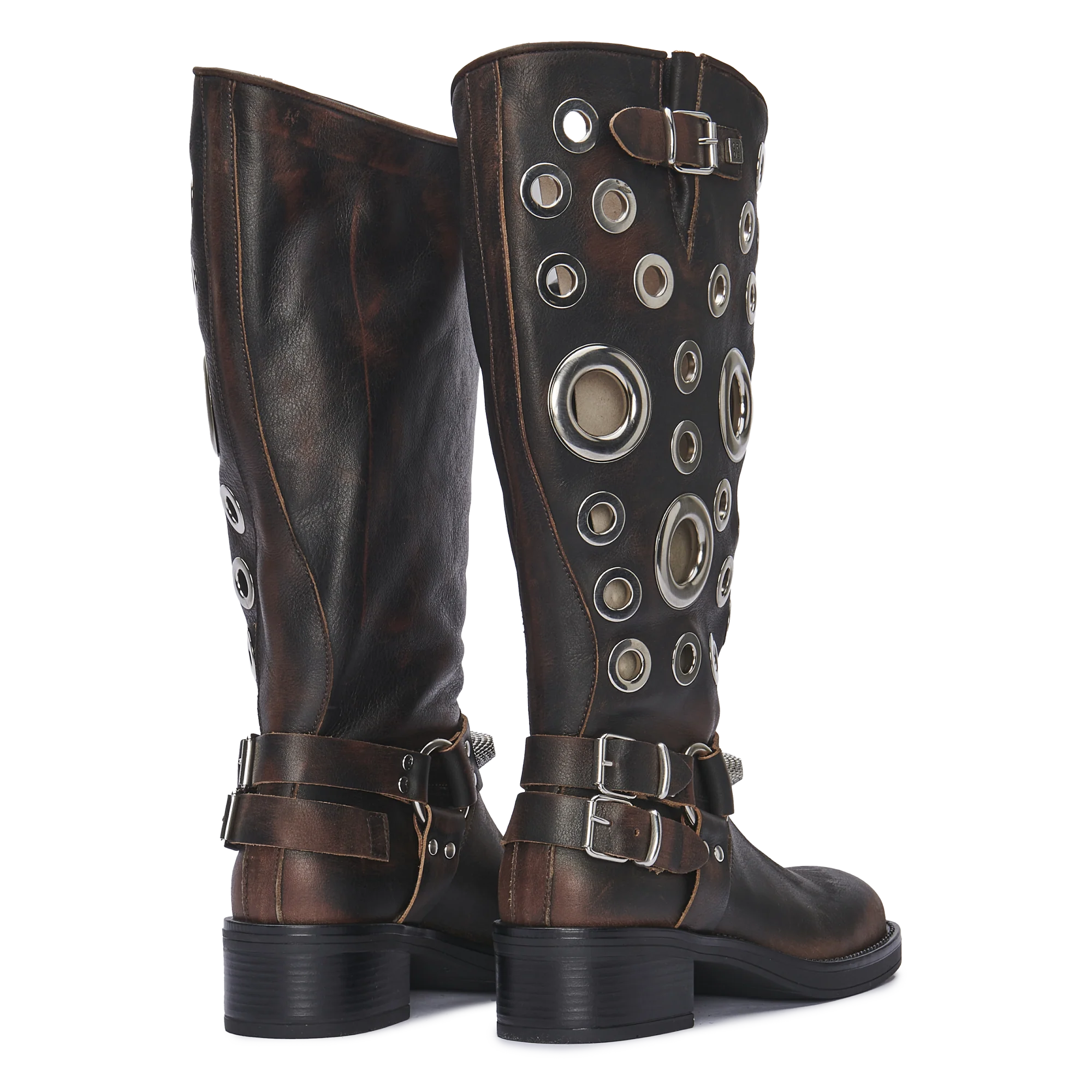 SOVEREIGN – Brown Vintage Metal Leather - Image 3