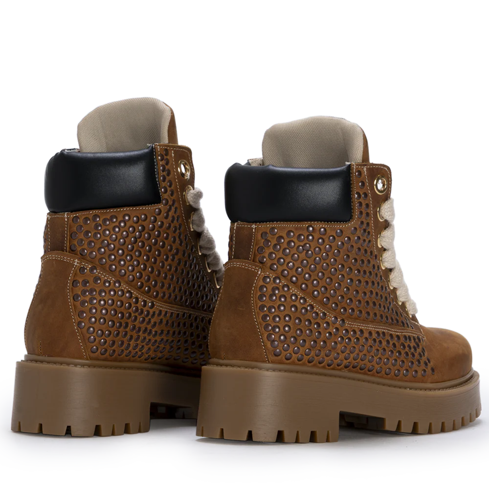 STARBOOT CUSTOM – Brown Micro Stud Edition - Image 3