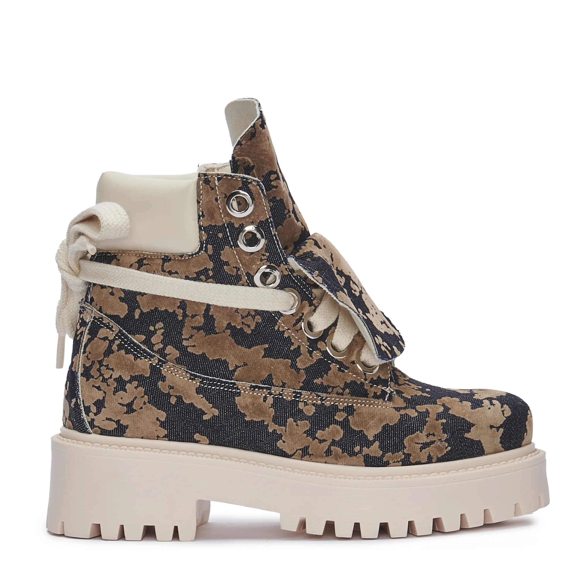 STARBOOT CUSTOM – Earth Camo Denim