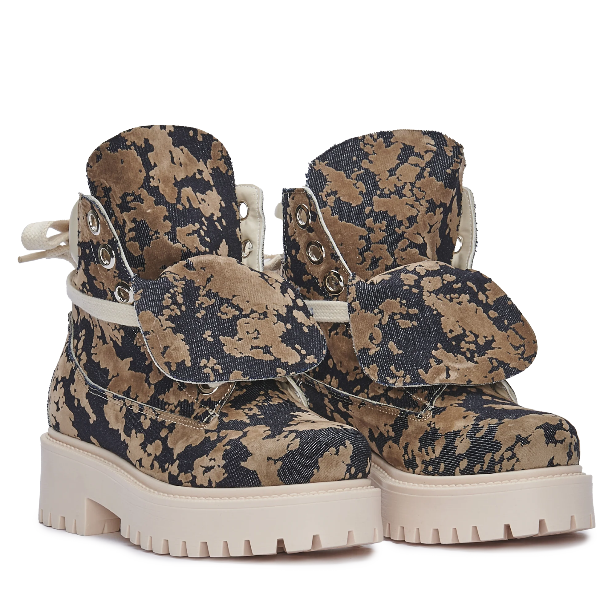 STARBOOT CUSTOM – Earth Camo Denim - Image 2