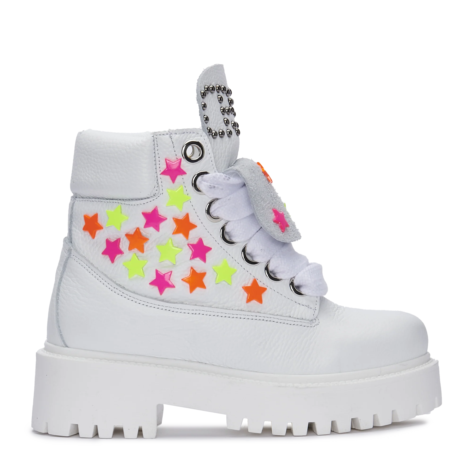 STARBOOT CUSTOM – Neon Star Leather
