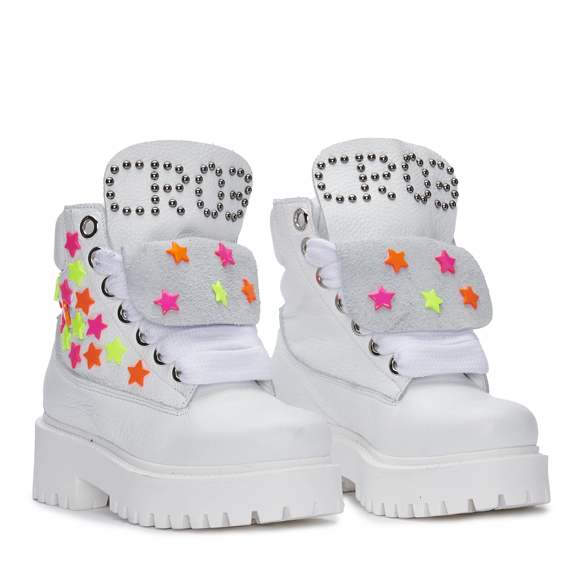 STARBOOT CUSTOM – Neon Star Leather - Image 2