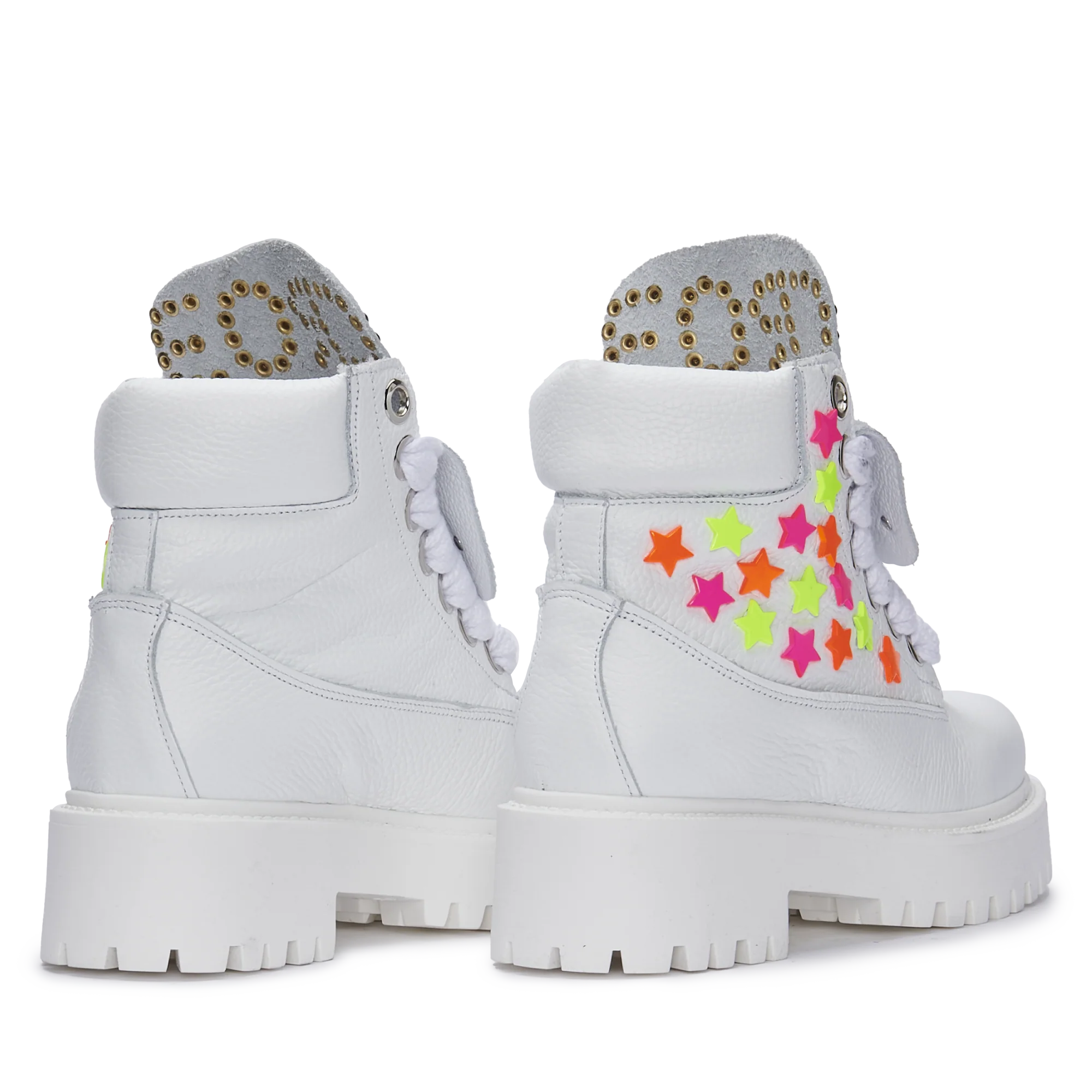 STARBOOT CUSTOM – Neon Star Leather - Image 3