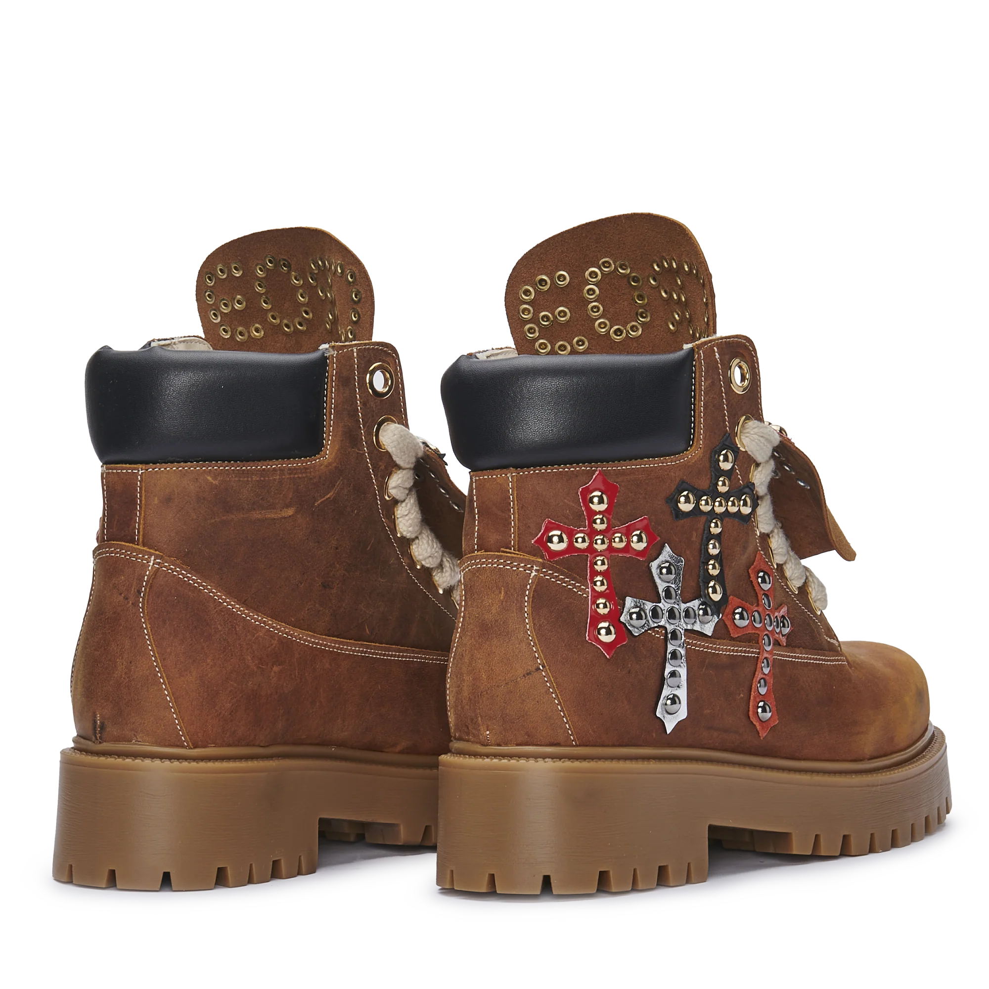 STARBOOT CUSTOM – Studded Cross Leather - Image 2
