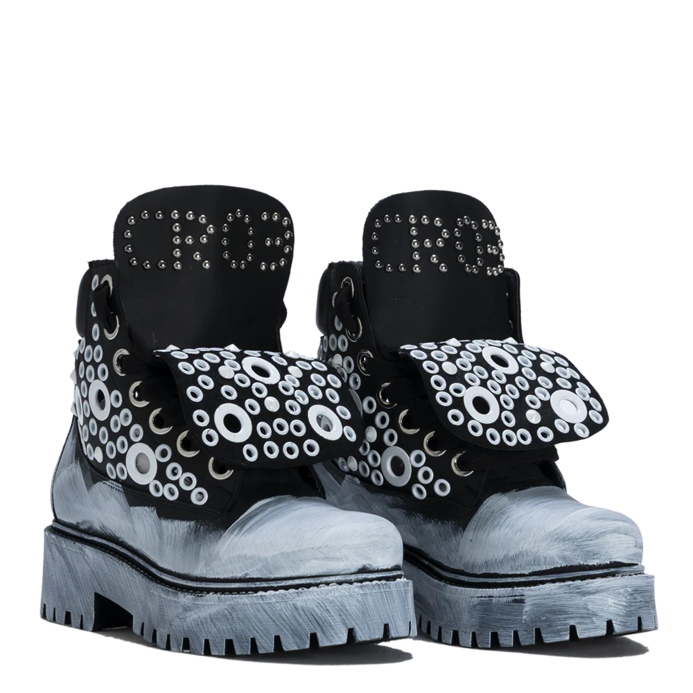 STARBOOT CUSTOM – White Eyelets Painted Edition - Image 2
