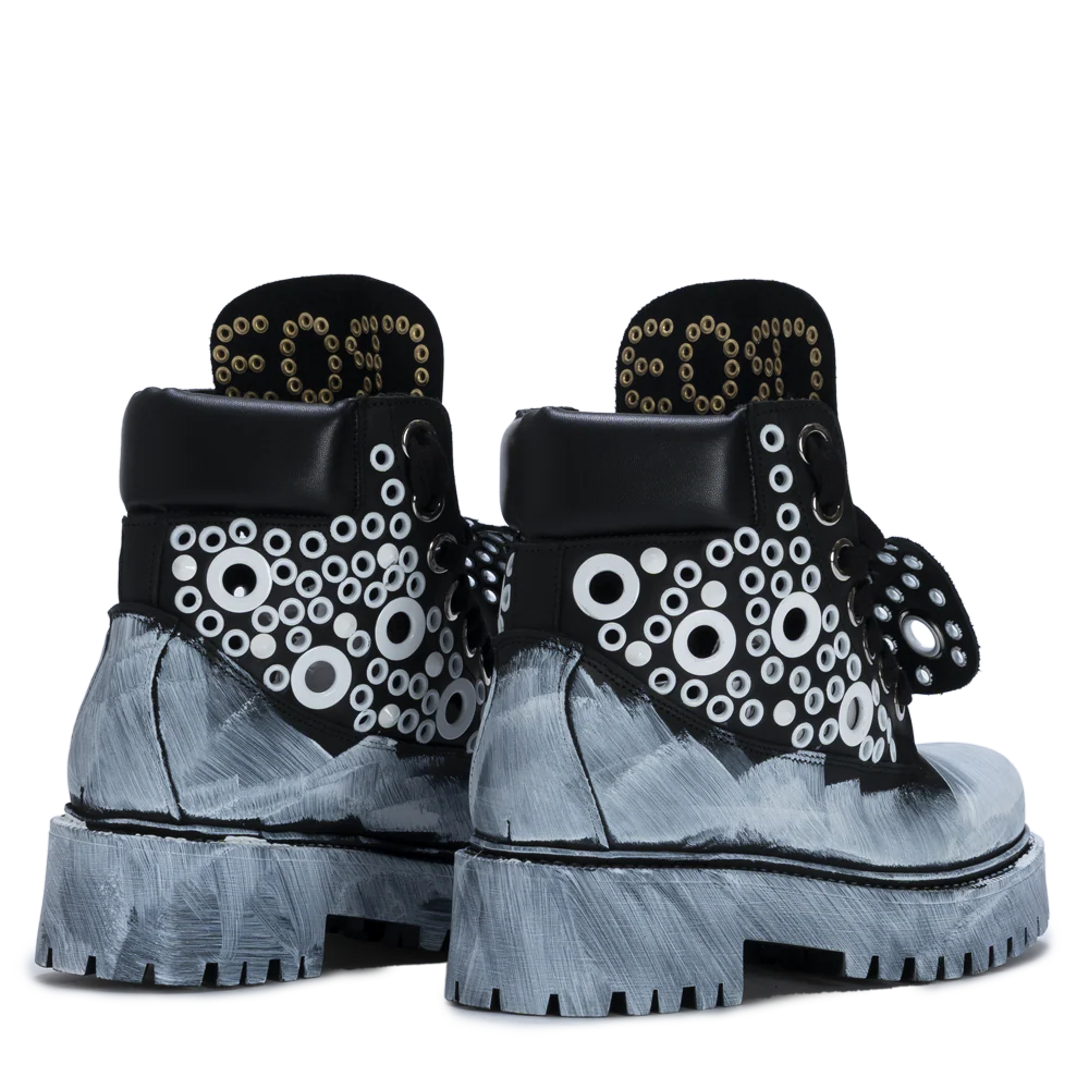 STARBOOT CUSTOM – White Eyelets Painted Edition - Image 3